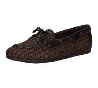 Tamaris Damen Moccassin flach, braun, 40 EU