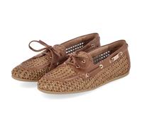 Tamaris Bootsschuhe - Gr. 40 - Braun - Textil & Synthetik
