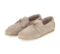 Tamaris Bootsschuhe - Gr. 41 - Braun - Rauleder