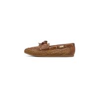 Tamaris Damen Moccassin M2361146 flach Braun Cognac Größe 38 EU