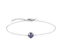 Tamaris Bracelet - Elegantes Armband aus poliertem Edelstahl - Silber - Ankerkette verstellbar bis 21 cm - wasserfest & hautfreundlich