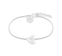 Tamaris Bracelet - Elegantes Armband aus poliertem Edelstahl - Silber - Schlangenkette verstellbar bis 21 cm - wasserfest & hautfreundlich