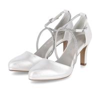 Tamaris Brautschuhe - Gr. 41 - Weiß - Textil & Synthetik