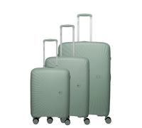 Travelite Tamaris Hartschalenkoffer VOYAAGE 3-TLG. Koffer Set, S/M/L, Polypropylen, TSA-Schloss, 4 Doppelrollen, Reisekoffer Set