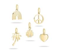 Tamaris Charm-Anhänger TJ-0640-P-05 Edelstahl IP Gold
