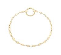 Tamaris Damen Armband TJ-0687-B-21 aus Edelstahl IP Gold 18 cm