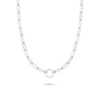 Tamaris Charms Collection aus Edelstahl - Gliederhalsketten kombinierbar Charm-Sets & individualisierbare Geschenkidee