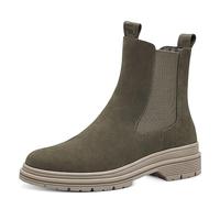Tamaris Damen Chelsea Boots 1-25436-41/722 Leder, Removable Sock (Touch IT) Olive Gr. 37