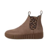 Tamaris - Chelsea Boots mit Plateau braun - Gr. - 36