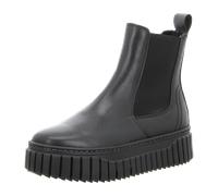 Tamaris Damen Boots Leder | 1-25445-45 - Pull-on, COMFORT-Lining, herausnehmbares Fußbett, flache Sohle