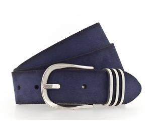 Tamaris Classic Velours Belt W80 Velvet Blue