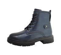 Tamaris Comfort Damen Stiefeletten zum Schnüren mit Stretch-Anteil, Blau (Navy), 38 EU