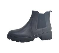 Tamaris COMFORT Damen Chelsea Boots aus Leder mit Reißverschluss, Schwarz (Black Nappa), 36 EU