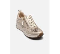 Tamaris Schnürschuhe 83714-43 Comfort Damen, flach, Reißverschluss, Beige, Gr. 41