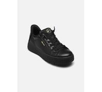 Tamaris Sneaker Comfort Step IN Damen Leder Wide Fit flach Schwarz Größe 42 EU