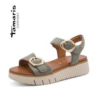 Tamaris Comfort 88872144 Damen Sandalen, grün, 37 EU