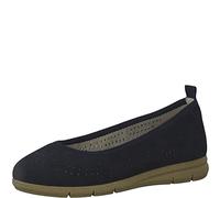 Tamaris Comfort Ballerinas Leder Navy