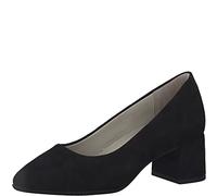 Tamaris Comfort Damen 8-8-82300-20-5 Pumps, Black Suede, 37 EU
