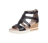 Tamaris Comfort Damen 8-8-88308-20-1 Sandale mit Absatz, Black, 39 EU