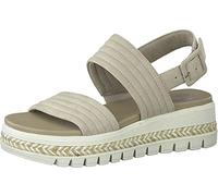 Tamaris Comfort Damen 8-8-88703-20-400 Flache Sandale, BEIGE, 42 EU Weit
