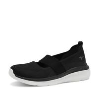 Tamaris Comfort Damen Ballerinas Elastisch Vegan, Schwarz (Black), 42 EU