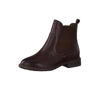 Tamaris Comfort Damen Chelsea Boots aus Leder Niedriger Schaft Comfort Fit