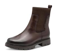 Tamaris Comfort Damen Chelsea Boots mit Reißverschluss Wasserabweisend, Braun (Mocca), 39 EU