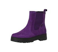 Tamaris COMFORT Damen Chelsea Boots Winter mit Reißverschluss Comfort Fit, Violett (Purple), 37 EU