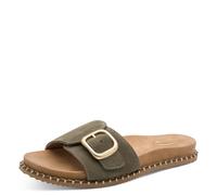 Tamaris Comfort Damen Mule Flat MultiAdjustable SAGE Suede 36