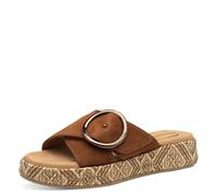 Tamaris Women Slides für Damen, braun, Gr. 39 EU