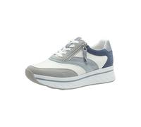 Tamaris Comfort Damen Plateau Sneaker mit Reißverschluss Sportlich, Mehrfarbig (Lt Blue Comb), 37 EU