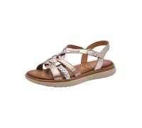 Tamaris COMFORT Damen Sandal Flat METALLIC COMB 37