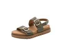 Tamaris COMFORT Damen Sandal Flat MultiAdjustable SAGE SUEDE 39