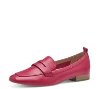 Tamaris COMFORT Damen Slipper aus Leder mit Blockabsatz, Rosa (Fuxia), 37 EU