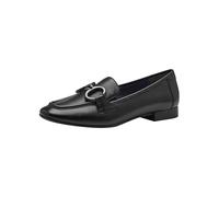 Tamaris Comfort Damen Slipper aus Leder mit Blockabsatz