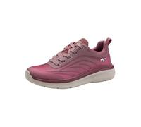 Tamaris Comfort Damen Sneaker flach Sportlich Vegan, Rot (Bordeaux), 39 EU