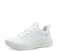 Tamaris Comfort Damen Sneaker flach Sportlich Vegan, Weiß (Offwhite), 40 EU