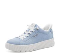 Jana Sportliche Schnürschuhe für Damen, blau, Größe 40 EU