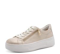 Tamaris Comfort Damen Sneaker Low 8-83726-44 BEIGE Glam (beige, 42 EU)