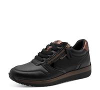 Tamaris Comfort Damen Sneaker Low 8-83734-46 Black/Copper (schwarz, 37 EU)