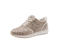 Tamaris Comfort Damen Sneaker Low 8-83735-46 BEIGE Snake (beige, 41 EU)