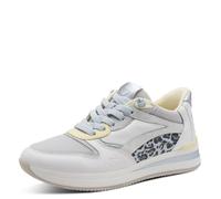 Tamaris Comfort Damen Sneaker Low 8-83737-46 White/Blue (weiß, 39 EU)