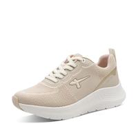Tamaris Comfort Damen Sneaker Low Duo-tex 8-83728-45 BEIGE (beige, 37 EU)