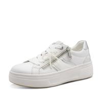Tamaris Comfort Damen Sneaker Low White/Silver 42