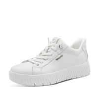 Tamaris Comfort Damen Step IN Leder Sneaker flach zum Schlupfen Wide Fit