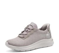 Tamaris Sportliche Slipper für Damen, silber, Gr. 42 EU