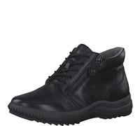 Tamaris Comfort Damen Stiefel 8-8-86410-29 Comfort fit Freizeit Leder Schuhe mit Block Absatz Comfort Fit Schuhweite Reißverschluss