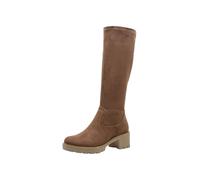 Tamaris Comfort Damen Stiefel mit Blockabsatz Wasserabweisend, Beige (Cappuccino), 38 EU