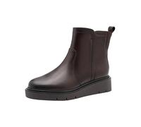 Tamaris Comfort Damen Stiefeletten aus Leder mit Reißverschluss, Braun (Espresso), 42 EU