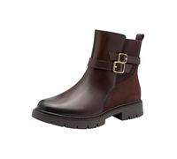 Tamaris Comfort Damen Stiefeletten mit Schnallen Elegant, Braun (Mocca), 40 EU